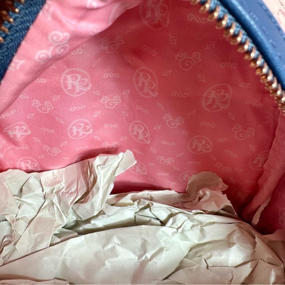 NWT. loungefly Disney Parks Riviera Resort Minnie Mini Pink Backpack Loungefly - Picture 7 of 12